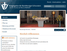 Tablet Screenshot of barmherzige-schwestern.de